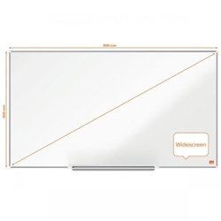 Nobo Impression Pro Widescreen Steel Magnetic Whiteboard 890 x 500mm 1915254