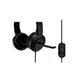 Kensington H1000 USB-C On-Ear Headband Wired Headset Black K83450WW