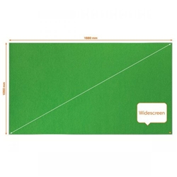 Nobo Impression Pro Widescreen Green Felt Brd 1880x1060mm