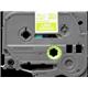Brother TZe P-Touch Labelling Tape 12mm x 5m White on L/Green TZEMQG35