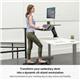 Fellowes Lotus Sit/Stand Workstation Single Screen Black 8081701