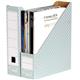 Bankers Box by Fellowes Magazine File Recycled FSC A4 Green/White Ref 4481501 [Pack 10]