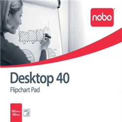 Nobo Feint Ruled Flipchart Pad 584x485mm 40 Sheet (5 Pack) 34631166