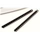 Fellowes A4 Binding Combs 28mm Black (Pack of 50) 53489