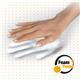 Fellowes Plush Touch Keyboard Wrist Support Black 9252103
