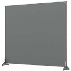 Nobo Impression Pro Desk Divider 1200x1000mm Grey