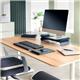 Leitz Height Adjustable Keyboard Wrist Rest Dark Grey - 65230089
