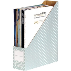 Bankers Box by Fellowes Magazine File Recycled FSC A4 Green/White Ref 4481501 [Pack 10]