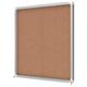 Nobo 1902574 Premium Plus Cork Lockable Notice Board 12xA4