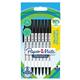 PaperMate Kilometrico Ballpoint Pen Medium 1.0mm Black (Pack of 8) 2187678