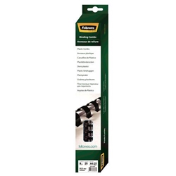 Fellowes 5330702 8mm Black Comb 25pk