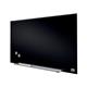 Nobo Glass Whiteboard Widescreen 31 Inch Black 1905179