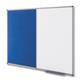 Nobo Classic Combination Felt/Steel Noticeboard 1200x900mm Blue 1902258