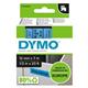 Dymo 45016 D1 LabelMaker Tape 12mm x 7m Black on Blue S0720560