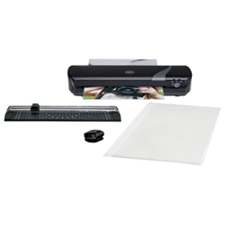 GBC Inspire+ A4 Black Laminator Set