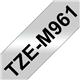 BrotherP-touch TZe-M961(36mm x 8m) Black On Matt Silver Laminated Labelling Tape