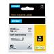 Dymo 1734821 24mm Black on White Self Laminating Tape - S0773860