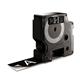 Dymo 53721 24mm x 7m White on Black Tape