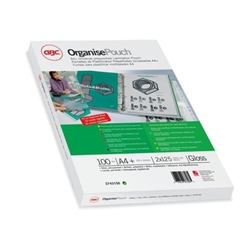 GBC 3743156 A4 Organise Gloss Pouch 125 Micron 100Pk