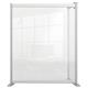 Nobo Premium Plus Desk Divider Extender 800x1000 Acrylic