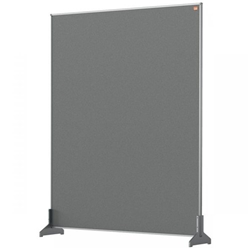 Nobo Impression Pro Desk Divider 800x1000mm Grey