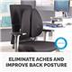Fellowes Back Angel Back Support Black 8026401