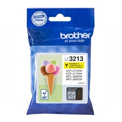 Brother LC3213Y Inkjet Cartridge High Yield Yellow LC3213Y