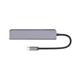 Mediarange USB Type-C 5-In-1 Multiport Adapter Silver MRCS511