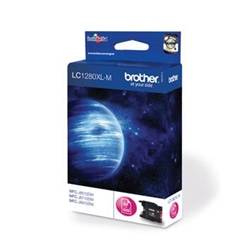 Brother Magenta High Capacity Ink Cartridge 13ml - LC1280XLM