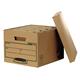 Bankers Box R-Kive Earth Storage Box Brown (Pack of 10) 4470601