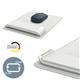 Leitz Mouse Mat with Height Adjustable Wrist Rest Light Grey - 65170085