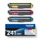 Brother TN241 Toner Cartridges Value Pack CMY TN241CMY