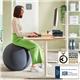 Leitz Active Sit Ball 75cm Anti-Roll-Away Dark Grey - 65430089