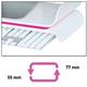 Leitz Ergo WOW Adjustable Monitor Stand Pink