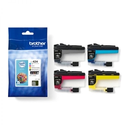 Brother LC424 Inkjet Cartridge CMYK Multipack LC424VAL
