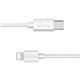 MediaRange Apple Lightning to USB Type-C Charge + Sync Cable 1m White
