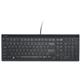 Kensington Advance Fit Full-Size Slim Keyboard Black K72357UK