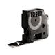 Dymo D1 Tape for Electronic Labelmakers 19mmx7m White on Black Ref 45810 S0720910
