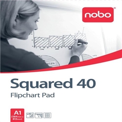 Nobo Squared Flipchart Pad A1 40 Sheet (5 Pack) 34631166