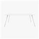 Air Meeting Table | Single Top -2000mm x 1200mm White FU2006