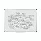 Bi-Office Maya Dry Wipe Alu Framed Whiteboard 120x90cm