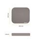 Fellowes Premium Mouse Pad - Silver Pack of 6