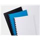 GBC LeatherGrain Binding Covers 250gsm A5 White Pk 100 Ref 4400015