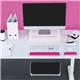 Leitz Ergo WOW Adjustable Monitor Stand Pink