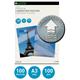 Leitz 74870000 A3 UDT iLAM 2 x 100 Micron Pouch 100Pk