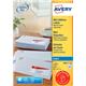 Avery Inkjet Address Label 38x21mm 65 Per A4 Sheet White (Pack 6500 Labels) J8651-100