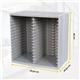 CD Storage Spring Case for 30 Disks Grey