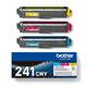 Brother TN241 Toner Cartridges Value Pack CMY TN241CMY