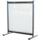 Nobo Prem Clear PVC Protective Desk Dvdr Screen 770x860mm
