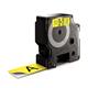 Dymo 53718 24mm x 7m Black on Yellow Tape